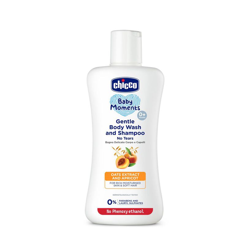 Gentle Body Wash And Shampoo (200ml) image number null